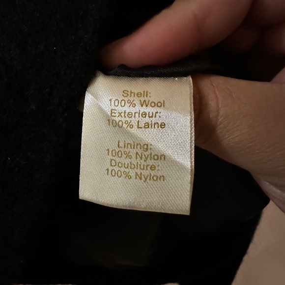 Gorgeous vintage Carson 100% wool artsy lagen look jacket size large - Picture 3 of 6